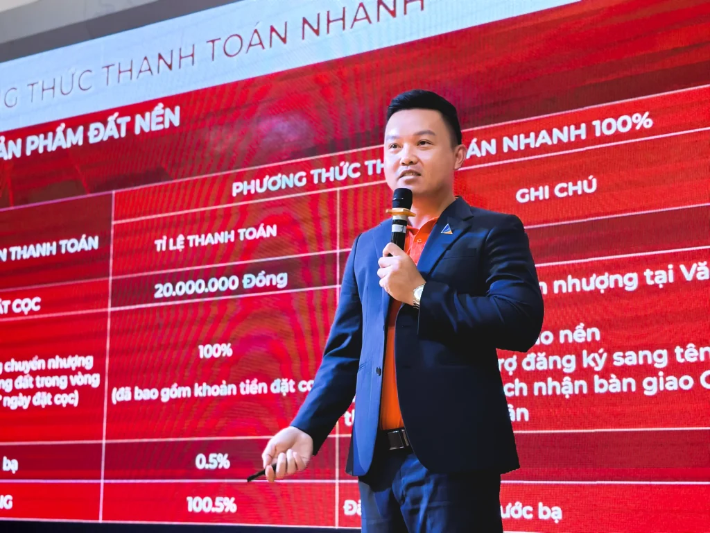 Ông Lê Minh Thành – Phó Tổng giám đốc Tổng công ty Đất Xanh Miền Tây